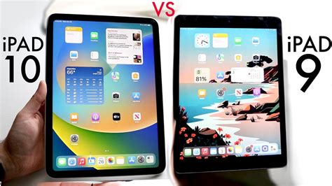 difference between ipad 9 and 10